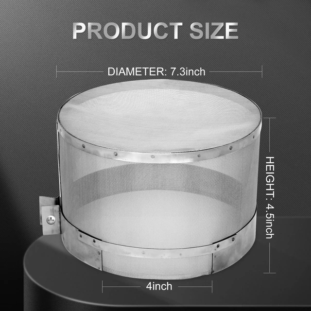 Alt view image 2 of 7 - Smart Meter Cover,Electric Meter Cover Shield Made with Faraday Cage Technology,Electrical Meter Cover Made of 316 Stainless Steel for Durability.Suitable for All Smart Meter Protection