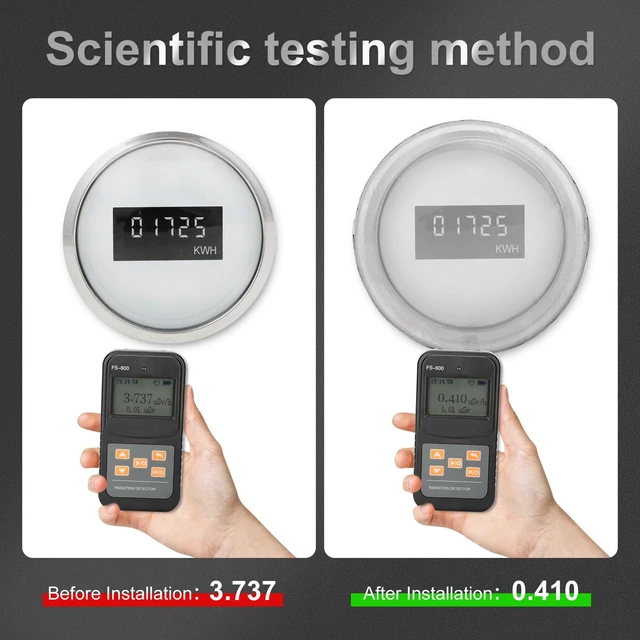 Alt view image 5 of 7 - Smart Meter Cover,Electric Meter Cover Shield Made with Faraday Cage Technology,Electrical Meter Cover Made of 316 Stainless Steel for Durability.Suitable for All Smart Meter Protection