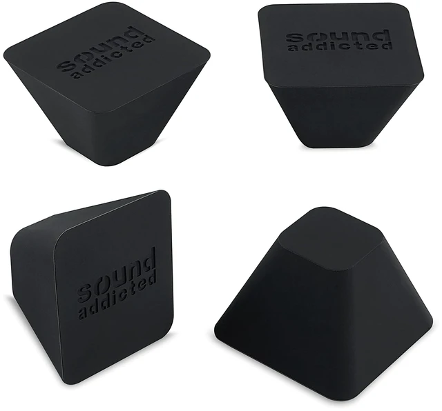 Main image of SubCone Isolation Feet - Improve Subwoofer and Speaker Performance, can Sustain up to 165lb (4-Pack) Non-Adhesive
