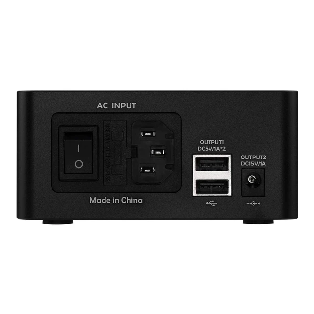 Alt view image 4 of 7 - P50 Linear Power Supply for HiFi Audio - Ultra Low Noise, CNC Unibody, Perfect Compatible with D50III/D50s/DX3,Pro+/E50,Global Voltage Support (Black)
