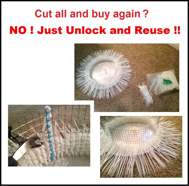 Alt view image 6 of 7 - Official Authentic Cable Tie Opener ® (Original Product & Trusted Brand) Unlock Zip Ties in 1 Second Pocket-Sized & Stainless Steel Tool 1 Count (Pack of 5)