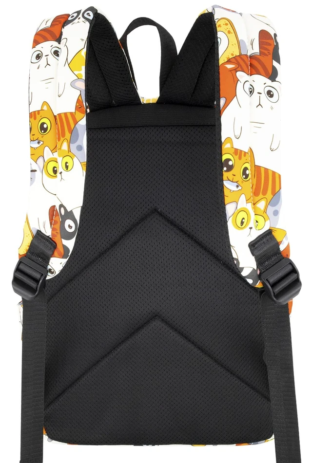 Alt view image 4 of 7 - Backpack Cute Cat Backpacks for Girls Boys Teens Kids College Middle Elementary High School Student Bookbags Travel Waterproof Book Bag Laptop Back Pack