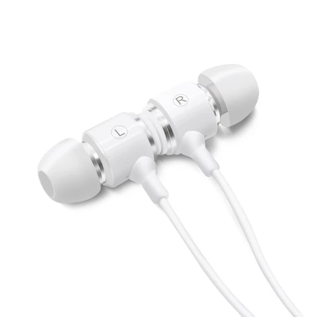 Alt view image 2 of 7 - Wired Earbuds with Extra Long Cord for TV and PC, No Microphone No mic earphones with silicone tips, clear sound and 3.5 mm plug for PCs, tablets and phones