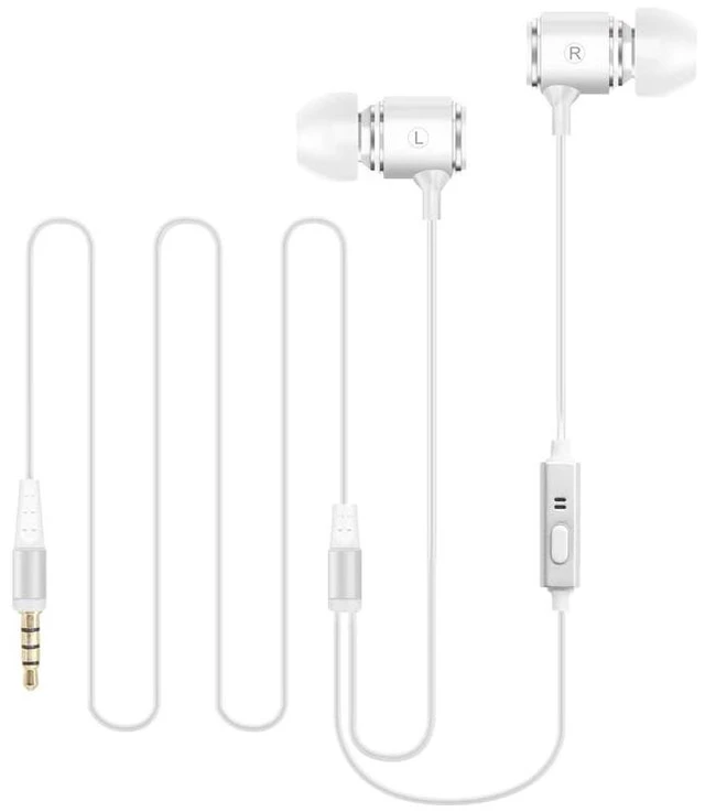 Alt view image 3 of 7 - Wired Earbuds with Extra Long Cord for TV and PC, No Microphone No mic earphones with silicone tips, clear sound and 3.5 mm plug for PCs, tablets and phones