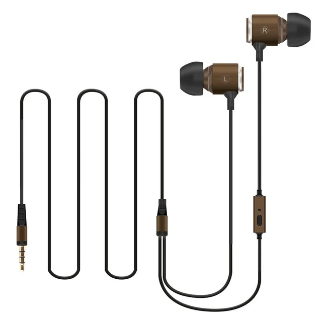 Alt view image 3 of 7 - Wired Earbuds with Extra Long Cord for TV and PC, No Microphone No mic earphones with silicone tips, clear sound and 3.5 mm plug for PCs, tablets and phones