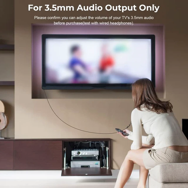 Alt view image 4 of 7 - Wired Earbuds with Extra Long Cord for TV and PC, No Microphone No mic earphones with silicone tips, clear sound and 3.5 mm plug for PCs, tablets and phones