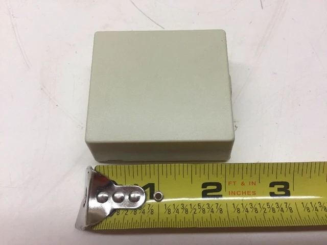 Alt view image 2 of 2 - Type 625A2 Surface Mount Jack, 6P4C, Screw Terminal, 4625A-24I, Ivory (Pack of 10)