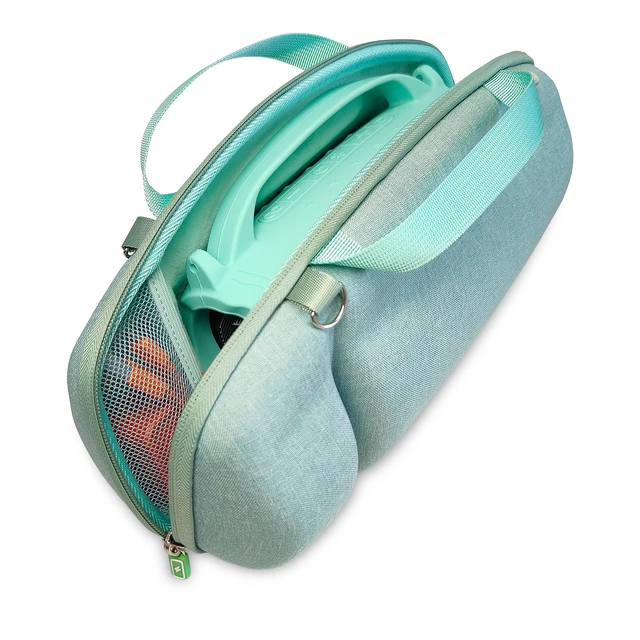 Alt view image 6 of 7 - Silicone Cover and Hard Case for JBL Charge 4 / Charge 5 Speaker Protective Cases for Charge 5/4 Bluetooth Speaker Accessories, NOT for Wi-Fi Version (Teal)