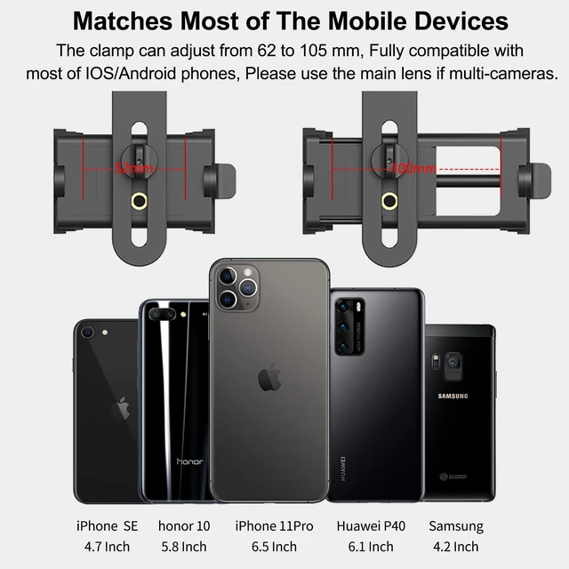 Alt view image 4 of 7 - Universal Phone Adapter - Capture Stunning Moments with Your Smartphone Through Binoculars, Monoculars, Scopes, Telescopes, and Microscopes - Fits Most Smartphones