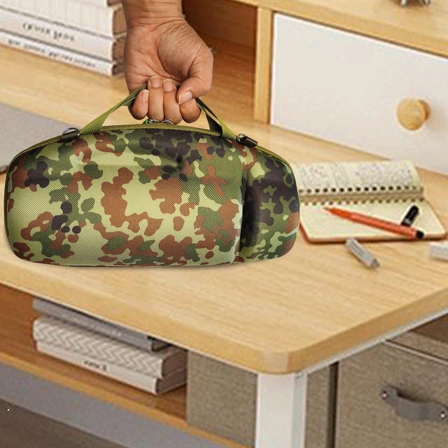 Alt view image 7 of 7 - Silicone Cover and Hard Case for JBL Charge 4 / Charge 5 Speaker Protective Cases for Charge 5/4 Bluetooth Speaker Accessories, NOT for Wi-Fi Version (Camouflage)
