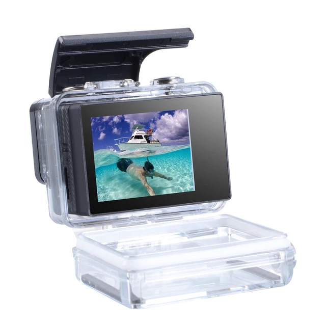 Alt view image 4 of 7 - LCD Screen 2.0 Inch LCD BacPac Non-Touch Screen for Gopro Hero 4 Hero 3+ Hero 3 Hero 2 with Waterproof Back Cover