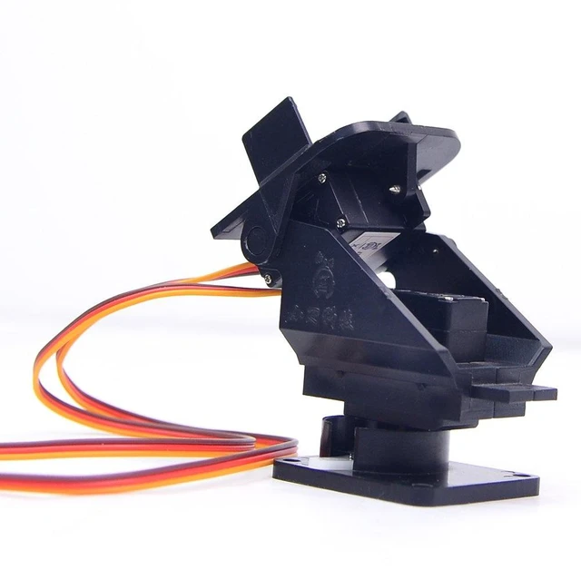 Alt view image 2 of 7 - Mini Pan-Tilt Kit Camera Platform - Assembled with Micro Servos, Anti-Vibration Camera Mount for FPV Drones & Planes