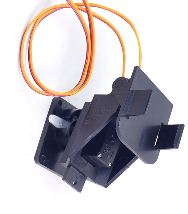 Alt view image 3 of 7 - Mini Pan-Tilt Kit Camera Platform - Assembled with Micro Servos, Anti-Vibration Camera Mount for FPV Drones & Planes