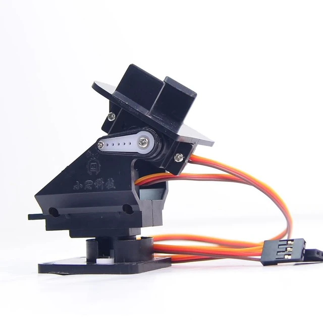 Alt view image 7 of 7 - Mini Pan-Tilt Kit Camera Platform - Assembled with Micro Servos, Anti-Vibration Camera Mount for FPV Drones & Planes
