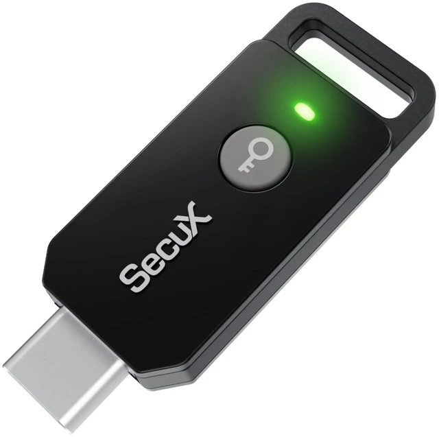 Main image of PUFido USB-C Security Key with PUF Technology, FIDO2/U2F Certified, Hardware-Rooted Unclonable Security for Passwordless Login and 2FA Authentication