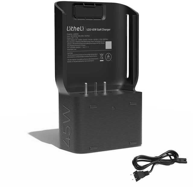 Main image of U20 Smart Charger 20V 45W Fast Charging Station for All U20 Batteries,Reverse Charging Function
