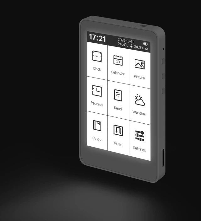 Alt view image 3 of 7 - M3 Portable E-Book Reader 3.7 Inch Ink Touch Screen, 10-Level Adjustable Backlight, Lightweight Reading Device