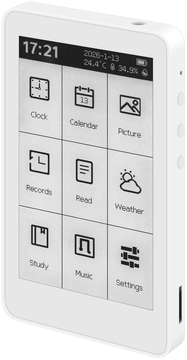 Alt view image 6 of 7 - M3 Portable E-Book Reader 3.7 Inch Ink Touch Screen, 10-Level Adjustable Backlight, Lightweight Reading Device