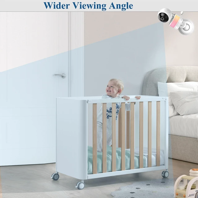 Alt view image 5 of 7 - Adjustable Baby Monitor Wall Mount Stand Holder Compatible with VTech VM924/ 901/928HD/5263/5755 /5764HD /7764HD/5766/5263/BM5254/ Leapfrog LF920HD/RM7768HD/LF815HD/LF1726FHD /LF2413 Camera