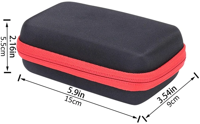 Alt view image 6 of 7 - Hard Case for Midland ER10VP Emergency Alert Radio Flashlight Soft Anti-Static Lining, Expanded Interior Space, Accessory Storage, Secure Organization, Protective Storage