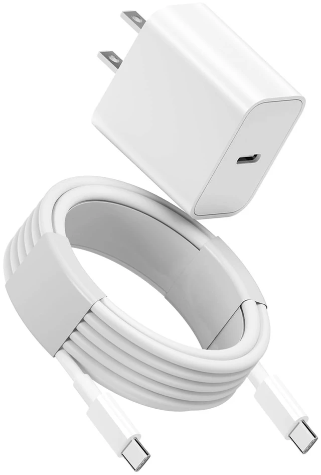 Main image of 10FT Phone 17 16 15 Charger for Apple Fast Charging, 1Pack 20W Type C Fast Charger Block with Long USB C to C Charger Cable Cord for Phone 17 Pro Max/16 Pro/16 Plus/15/15 Pro max