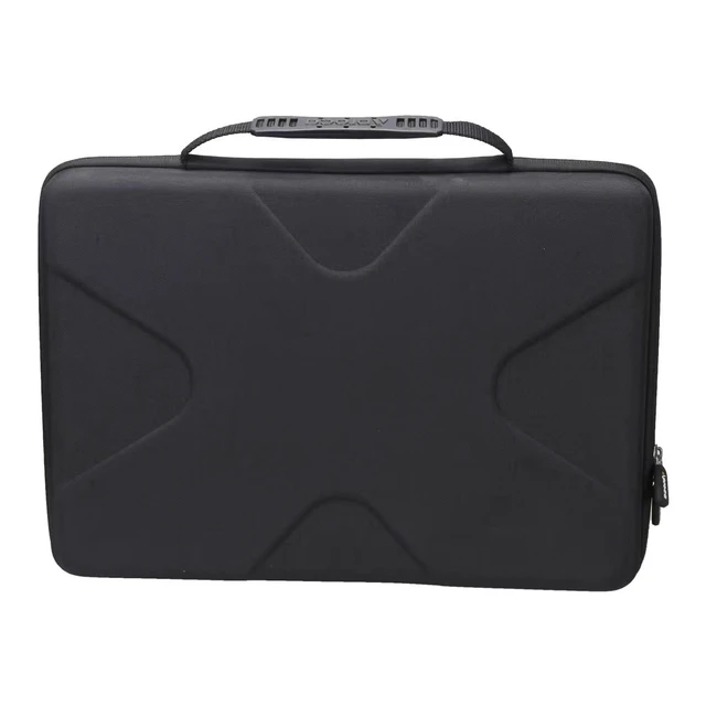 Alt view image 3 of 6 - Case for Boifun 17.5" / pofoto 17.5" / DBPOWER 17.9" DVD Player -Black Carrying Case, fit PJGCWB 17.9" 16.9" DVD Player, Zippered Mesh Pocket Stores Remote Control, Charger, AV Cable