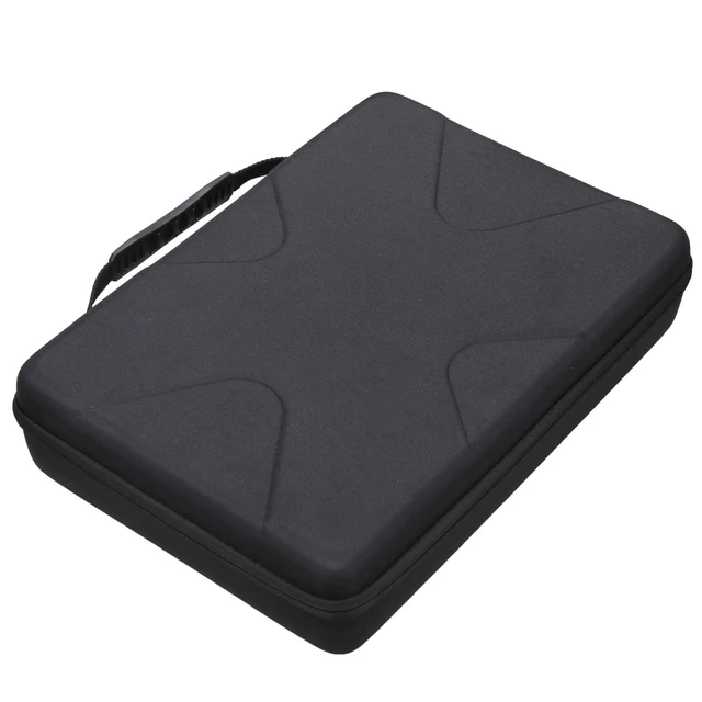 Alt view image 4 of 6 - Case for Boifun 17.5" / pofoto 17.5" / DBPOWER 17.9" DVD Player -Black Carrying Case, fit PJGCWB 17.9" 16.9" DVD Player, Zippered Mesh Pocket Stores Remote Control, Charger, AV Cable