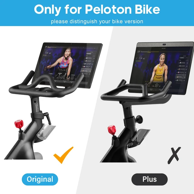 Alt view image 3 of 7 - Desk Attachment for Peloton Bike (NOT Bike+) Tray Holder for Phone, Cup, Tablet, Ergonomic Platform Tray Accessories for Peloton Spin Bikes
