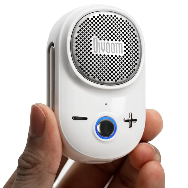 Main image of Itour-S Wearable Bluetooth Speaker, IP67 Clip-On, 10H Playtime,White Waterproof, Dustproof, Travel, Work, Golf, Gift Idea & Outdoor Audio