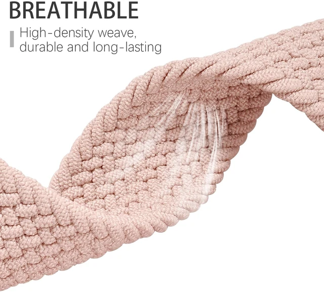 Alt view image 2 of 7 - Braided Solo Loop Bands Compatible with Fitbit Charge 6/Charge 5, 3 Pack Adjustable Stretchy Wristbands Soft Woven Nylon Replacement for Fitbit Charge 5/Charge 6 Tracker Smart Watch for Women Men