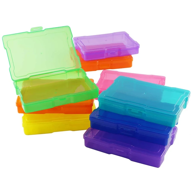 Alt view image 5 of 7 - Multicolor Photo & Craft Keeper by Simply Tidy - Organize and Store Photos, Stickers, and Craft Supplies, Includes 16 Small Cases - 1 Pack