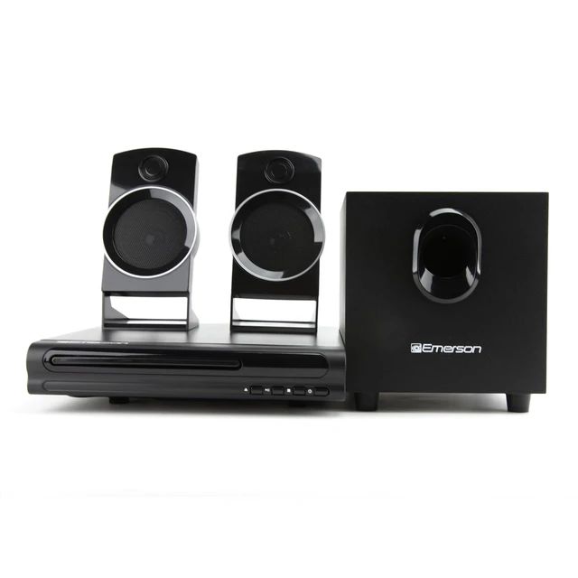 Alt view image 2 of 7 - ED-8050 DVD Player 2.1 Channel Home Theater DVD Player & Surround Sound System - HDMI Output - USB Playback - Dual Speakers