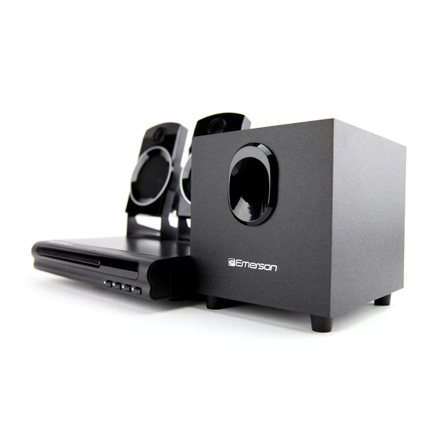 Alt view image 3 of 7 - ED-8050 DVD Player 2.1 Channel Home Theater DVD Player & Surround Sound System - HDMI Output - USB Playback - Dual Speakers