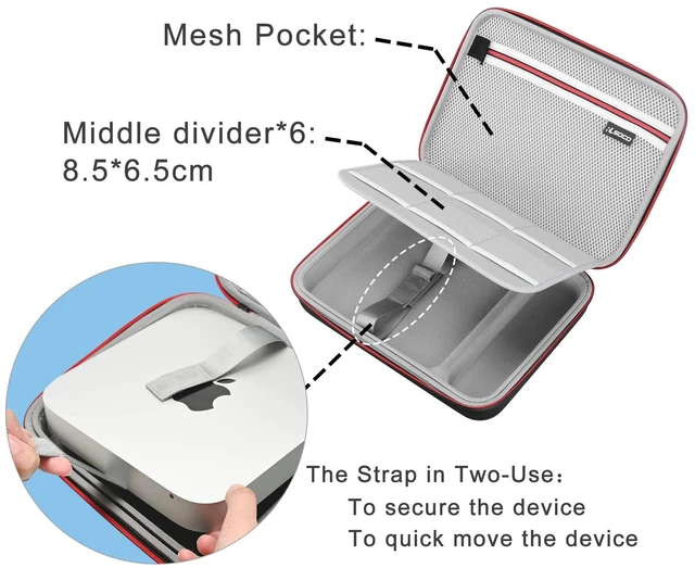 Alt view image 5 of 7 - Hard Case for Apple Mac Mini M2/M2 Pro/M1
