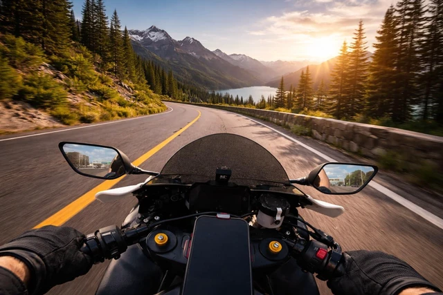 Alt view image 7 of 7 - KYT TT-REVO Action Camera Helmet Chin Mount
