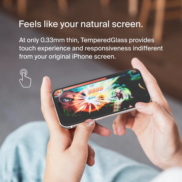 Alt view image 4 of 7 - Tempered Glass Screen Protector, Scratch-Resistant iPhone 15 Pro Max 9H tempered glass, shatterproof, scratch resistant, screen guard, case-compatible, easy align tray, bubble-free install