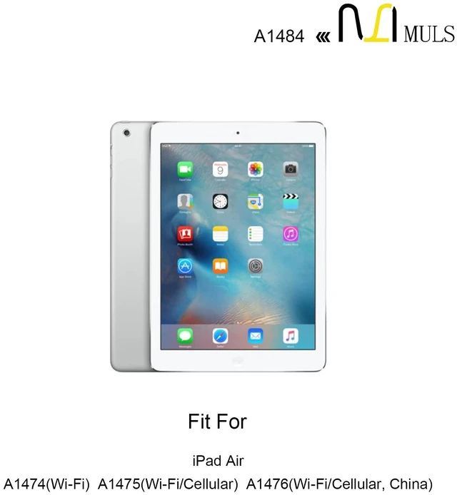 Alt view image 3 of 7 - A1484 A1474 Tablet Battery Replacement for iPad 5th 6th 7th 8th 9th Generation A1822 A1823 A1893 A1954 A2197 A2198 A2270 A2428 A2429 A2430 A2602 A2603 A2604 A1474 A1475 for iPad 5/6/7/8/9/Air 1