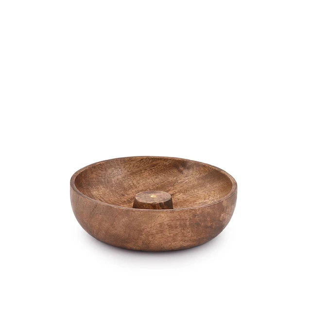Alt view image 2 of 5 - Incense Burner Stick Holder Bowl, Ash Catcher Bowl for Home Décor, Meditation, Yoga (5" x 5" x 1.5")