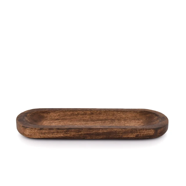 Alt view image 2 of 4 - Incense Burner Stick Holder Ash Catcher Wooden Handmade Modern Gift Wood Home Decor Size (11" X 4" X 1")