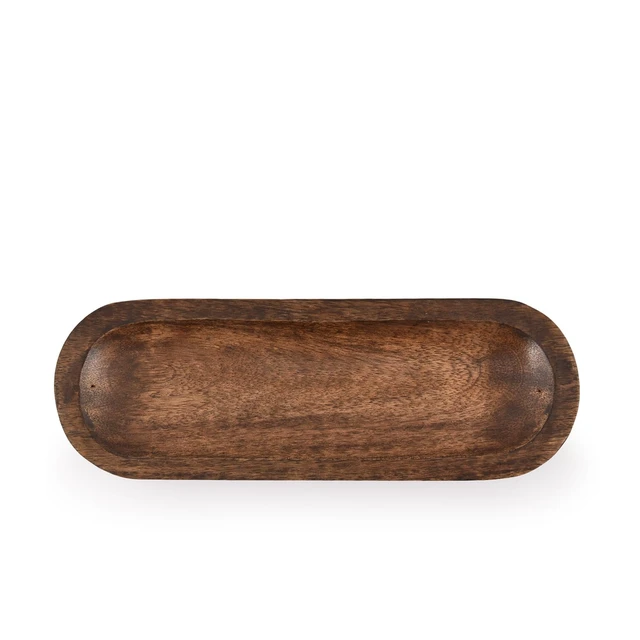 Alt view image 3 of 4 - Incense Burner Stick Holder Ash Catcher Wooden Handmade Modern Gift Wood Home Decor Size (11" X 4" X 1")