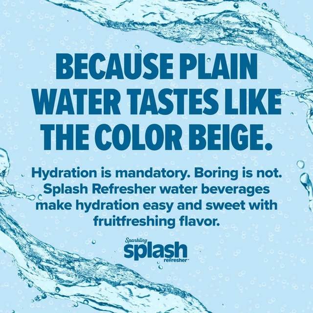 Alt view image 4 of 7 - Splash Blast Blood Orange Sparkling Can, 12 fl oz, 8-Pack