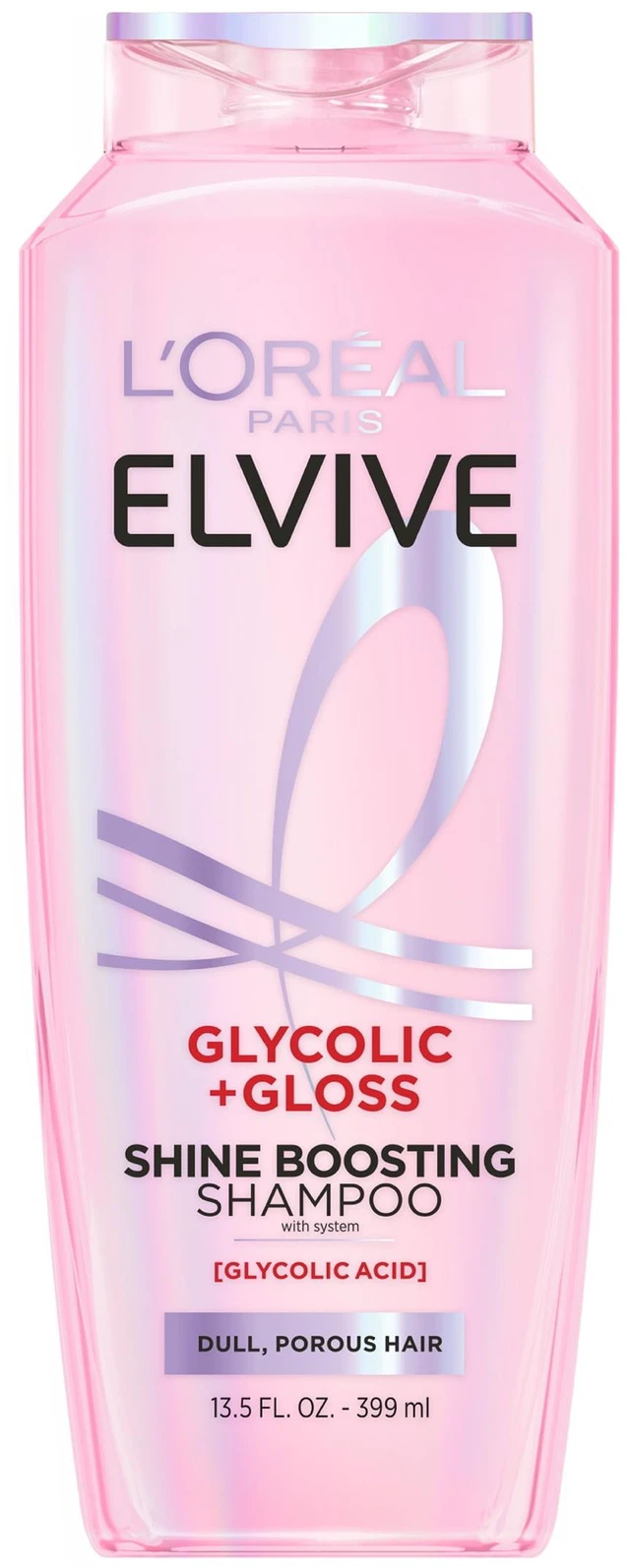 Main image of L'Oreal Paris Elvive Glycolic Gloss Shine Enhancing Shampoo, 13.5 fl oz
