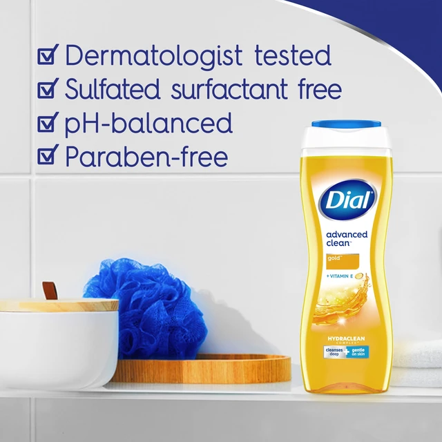 Alt view image 5 of 6 - Dial Advanced Clean Gold Body Wash, 16 fl oz