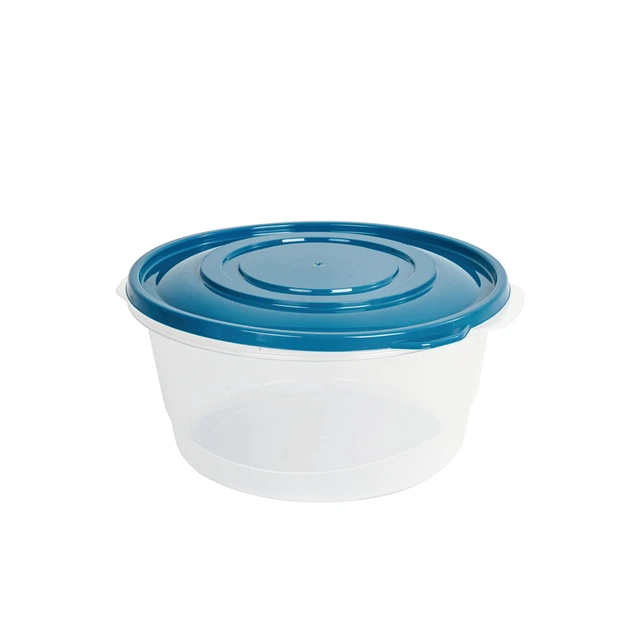 Alt view image 4 of 6 - Mainstays 15.7-Cup Round Semi Durable Plastic Food Storage Container, 3 Pack