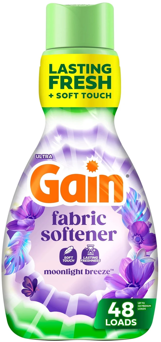 Main image of Gain Liquid Laundry Fabric Softener, Moonlight Breeze Scent, 35 fl oz