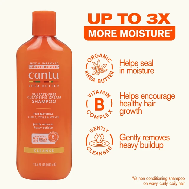 Alt view image 6 of 6 - Cantu Sulfate-Free Cleansing Cream Shampoo 13.5fl oz
