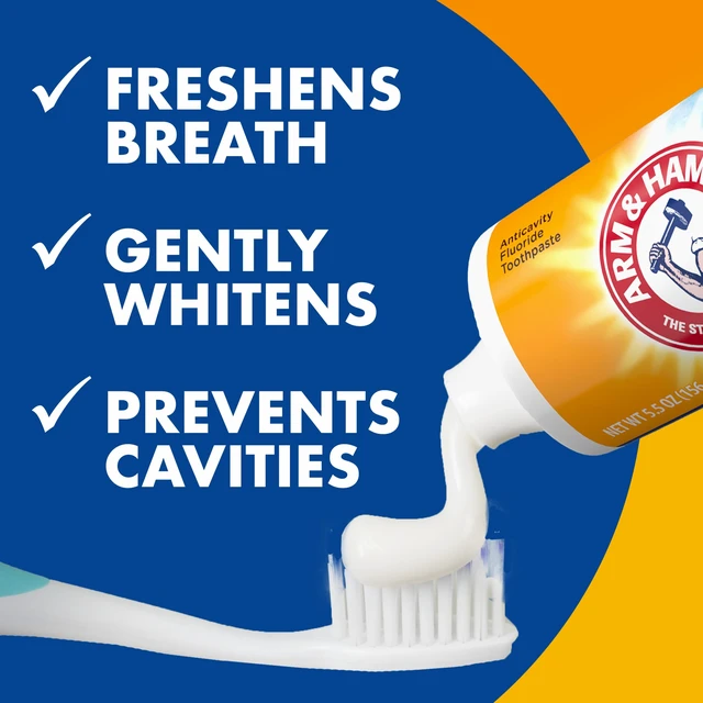 Alt view image 2 of 6 - ARM & HAMMER Plus TheraBreath Toothpaste Icy Mint 5.5oz 2-Pack