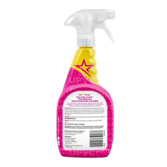 Alt view image 6 of 6 - The Pink Stuff Miracle Multi-Purpose Cleaner Spray 24fl oz