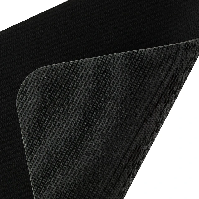 Alt view image 5 of 7 - Onn Mouse Pad, Square, Polyester Surface with Non-slip Natural Rubber Backing, Black