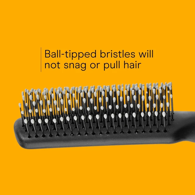 Alt view image 4 of 6 - Conair Salon Results Detangling Hairbrush, Nylon Bristles, for Men and Women, All Hair Types